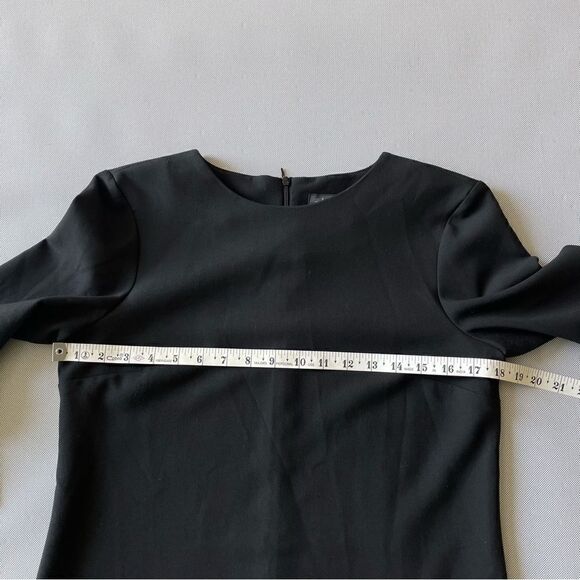 Zara Bell Sleeve Black Dress EUC Women’s Size Small - Picture 5 of 7
